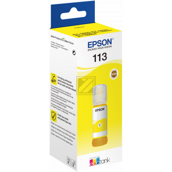 Epson Tintennachfüllfläschchen gelb (C13T06B440, 113)