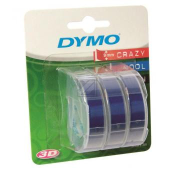 Dymo Prägeband 3 x blau (S0847740)