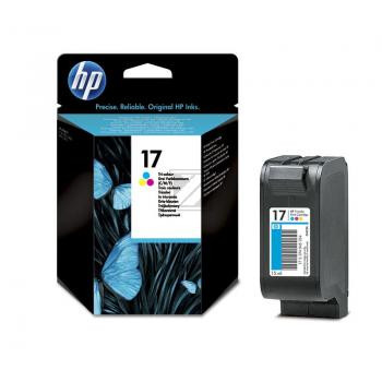 HP Tintenpatrone cyan/gelb/magenta (C6625AE, 17)