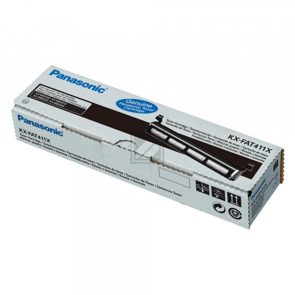 Panasonic Toner-Kit schwarz (KX-FAT411X)