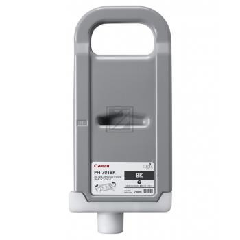 Canon Tintenpatrone schwarz HC (0900B005, PFI-701BK)