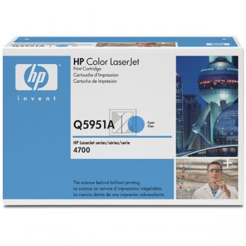 HP Toner-Kartusche cyan (Q5951A, 643A)
