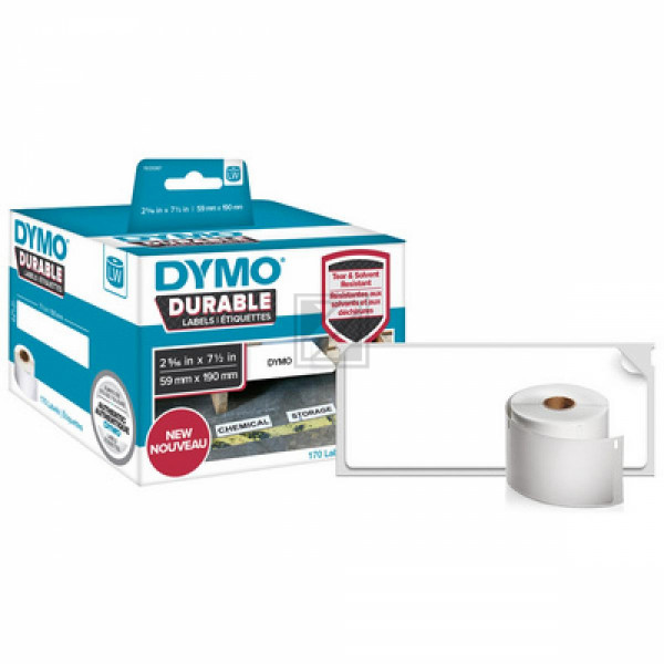 1933086 DYMO 104x159mm WEISS KUNSTSTOFF 1Rl/200Stk LW Adress-Etiketten permanent