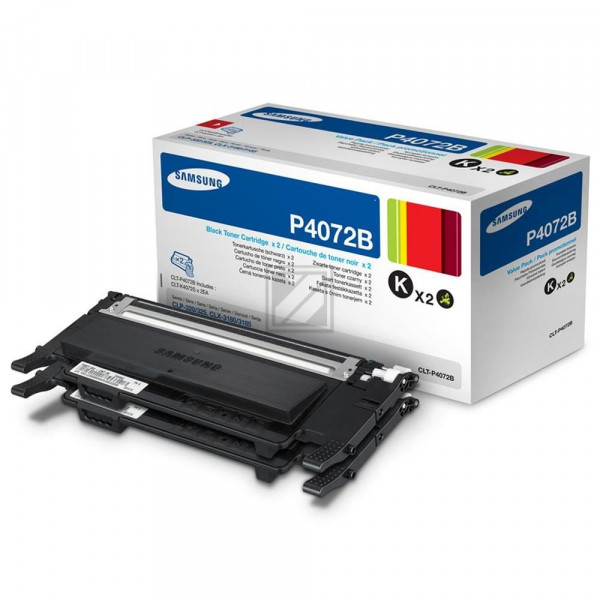Samsung Toner-Kartusche 2 x schwarz (SU381A, P4072B)