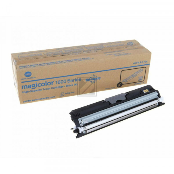 Minolta Toner-Kartusche schwarz HC (A0V301H)