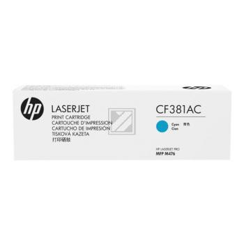 HP Toner-Kartusche Contract cyan (CF381AC, 312AC)