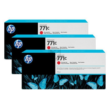 HP Tintenpatrone chromatic rot (B6Y32A, 771C)