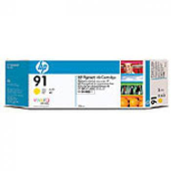 HP Tintenpatrone 3 x gelb (C9485A, 91)