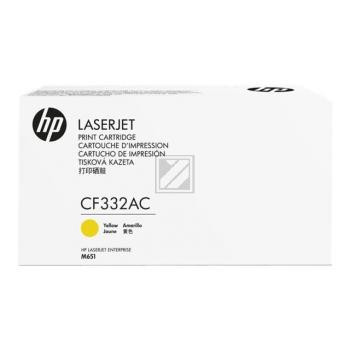 HP Toner-Kartusche Contract gelb (CF332AC, 654AC)