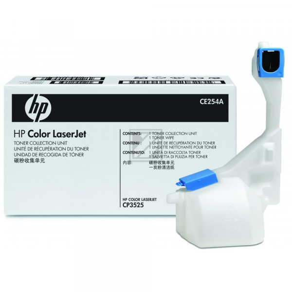 HP Tonerrestbehälter schwarz/cyan/magenta/gelb (CE254A)