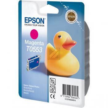 Epson Tintenpatrone magenta (C13T05534010, T0553)