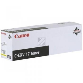 Canon Toner-Kit gelb (0259B002, C-EXV17)