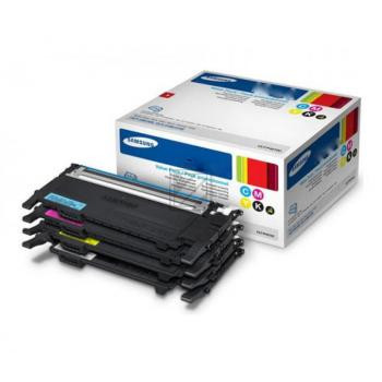 Samsung Toner-Kit gelb, cyan, magenta, schwarz (SU375A, P406C)
