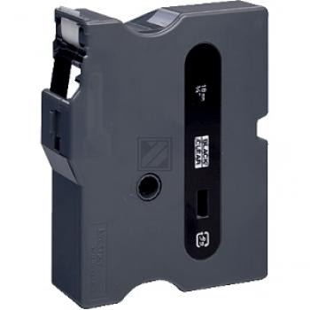 Brother Schriftbandkassette schwarz/transparent (TX-141)