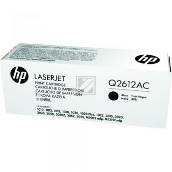 HP Toner-Kartusche Contract schwarz (Q2612AC, 12AC)