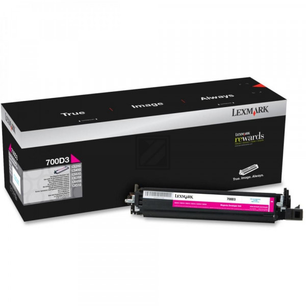 Lexmark Entwicklereinheit magenta (70C0D30, 700D3)