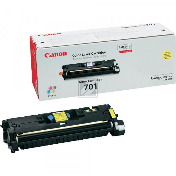 Canon Toner-Kit gelb HC (9284A003, CL-701Y, EP-701Y)