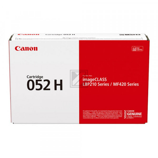 Canon Toner-Kartusche schwarz HC (2200C002, 052H)