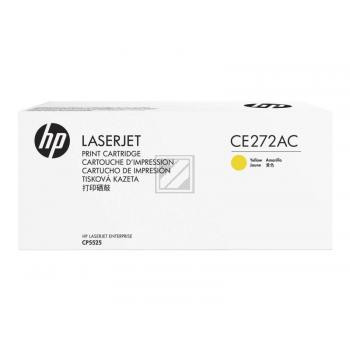 HP Toner-Kartusche Contract gelb (CE272AC, 650AC)