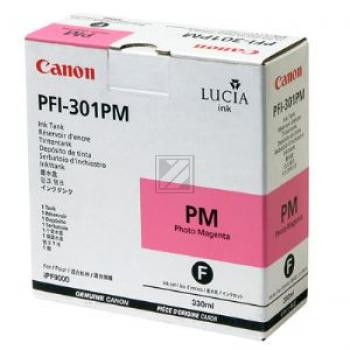 Canon Tintenpatrone photo magenta (1491B001, PFI-301PM)