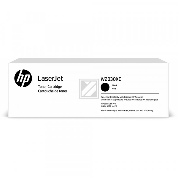 HP Toner-Kartusche JetIntelligence Contract schwarz HC (W2030XC, 415X)