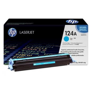 HP Toner-Kartusche cyan (Q6001A, 124A)