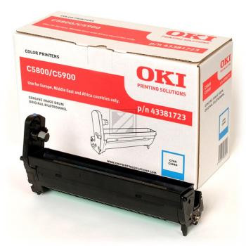 OKI Fotoleitertrommel cyan (43381723)