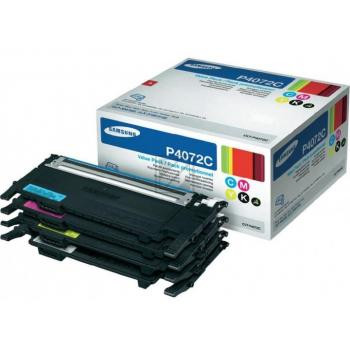 Samsung Toner-Kartusche gelb, cyan, magenta, schwarz (SU382A, P4072C)