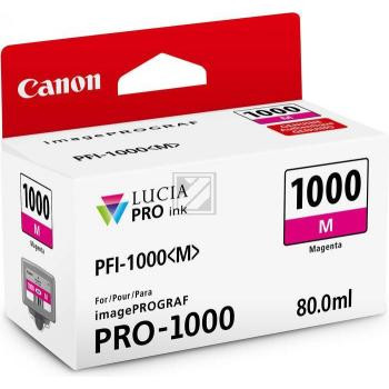 Canon Tintenpatrone magenta (0548C001, PFI-1000M)