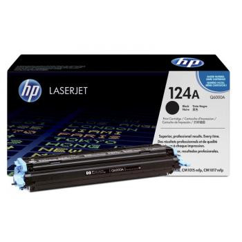 HP Toner-Kartusche schwarz (Q6000A, 124A)