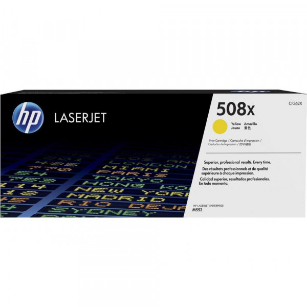 HP Toner-Kartusche Contract gelb HC (CF362XC, 508X)