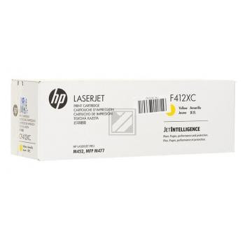 HP Toner-Kartusche Contract gelb HC (CF412XC, 410X)