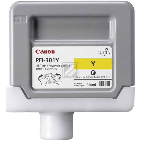 Canon Tintenpatrone gelb (1489B001, PFI-301Y)