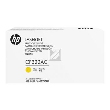 HP Toner-Kartusche Contract gelb (CF322AC, 653AC)