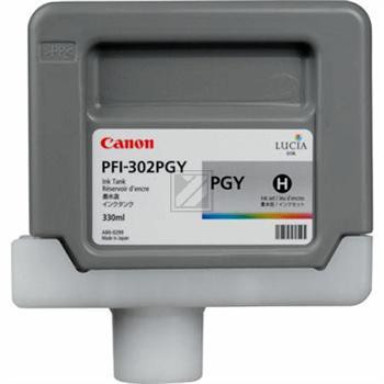 Canon Tintenpatrone grau (2218B001, PFI-302PGY)