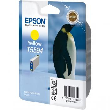 Epson Tintenpatrone gelb (C13T55944010, T5594)