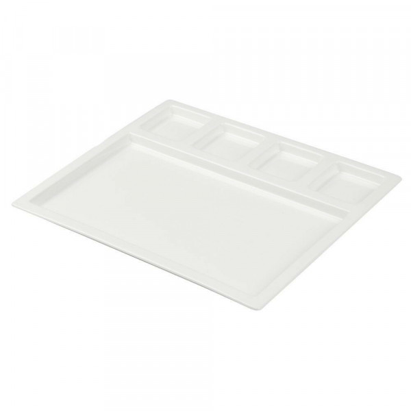 PORCULANSKA PLATA SA PREGRADOM ZA SOSEVE 34X28.5X2CM