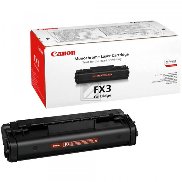 Canon Toner-Kartusche schwarz (1557A003, FX-3)