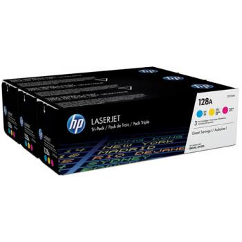 HP Toner-Kartusche gelb, cyan, magenta (CF371AM, 128A)