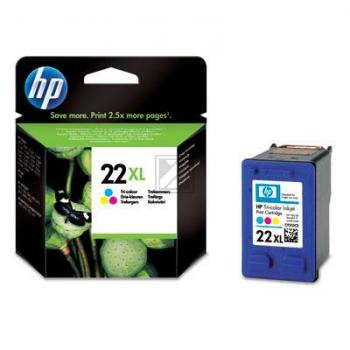 HP Tintendruckkopf cyan/gelb/magenta HC (C9352CE, 22XL)