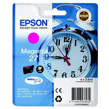 Epson Tintenpatrone magenta (C13T27034012, T2703)