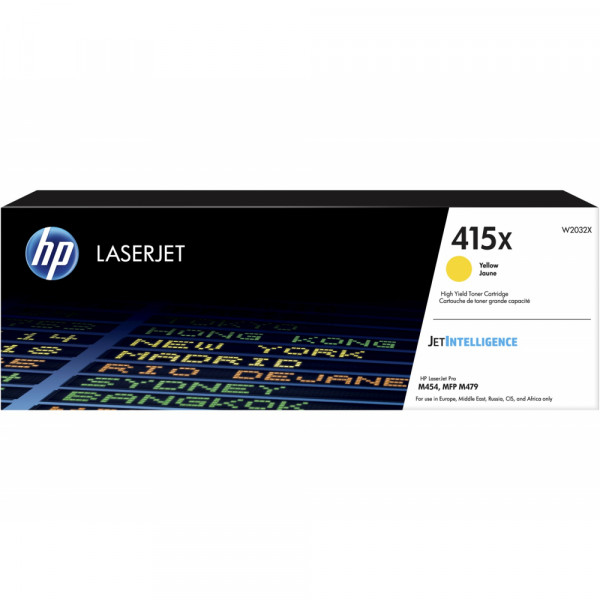 HP Toner-Kartusche JetIntelligence gelb HC (W2032X, 415X)