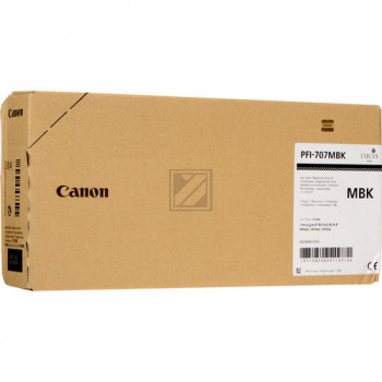 Canon Tintenpatrone schwarz matt HC (9820B001, PFI-707MBK)