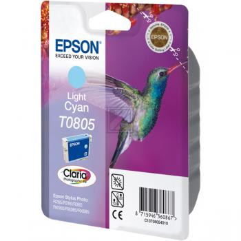 Epson Tintenpatrone cyan light (C13T08054010, T0805)