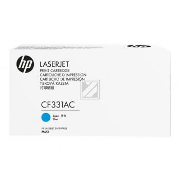 HP Toner-Kartusche Contract cyan (CF331AC, 654AC)