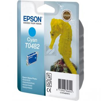 Epson Tintenpatrone cyan (C13T04824010, T0482)