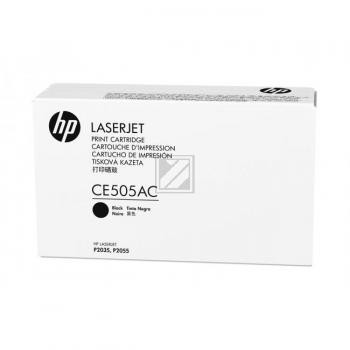 HP Toner-Kartusche Contract schwarz (CE505AC, 05AC)