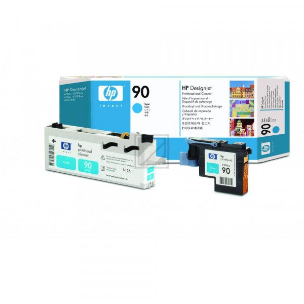HP Tintendruckkopf cyan (C5055A, 90)