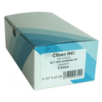 Citizen Farbband Nylon schwarz/rot (410752325, IR-41BR)
