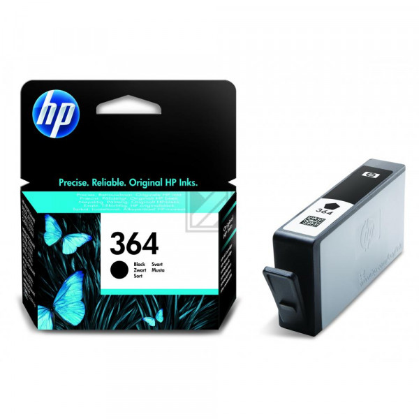 HP Tintenpatrone photo schwarz (CB317EE, 364)